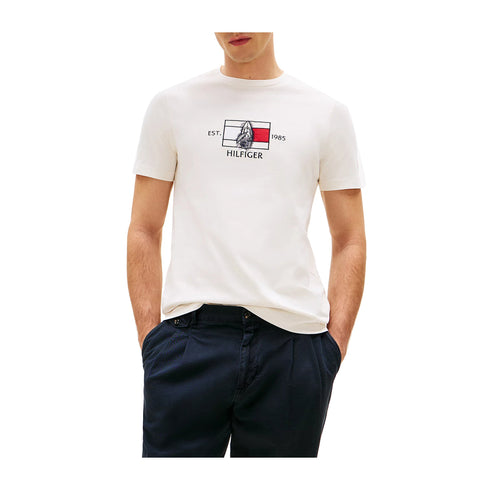 Tommy Hilfiger T-shirt T-shirt Uomo Flag Sailing S - Francavilla Moda