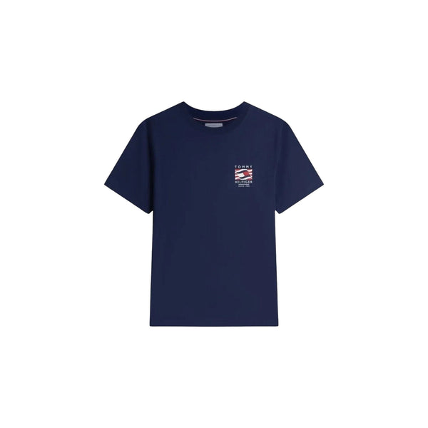 TOMMY HILFIGER T-shirt T-shirt Uomo girocollo Box Flag S - Francavilla Moda