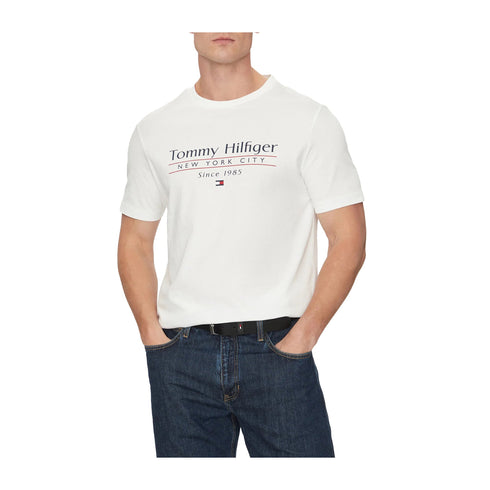 Tommy Hilfiger T-shirt T-shirt Uomo girocollo Center Stack S P25 - TOMMY HILFIGERMW38621 - YBR - S - Francavilla Moda