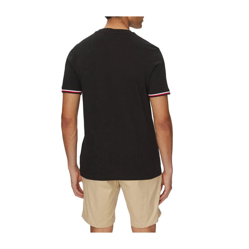 Tommy Hilfiger T-shirt T-shirt Uomo Global Stripe Cuff S - Francavilla Moda