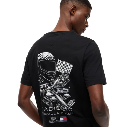 Tommy Hilfiger T-shirt mm T-shirt uomo grafica posteriore TH x Cadillac Formula 1® Team S - Francavilla Moda