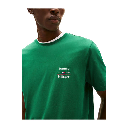 Tommy Hilfiger T-shirt T-shirt Uomo Hilfiger Stack S P25 - TOMMY HILFIGERMW38622 - L4F - S - Francavilla Moda