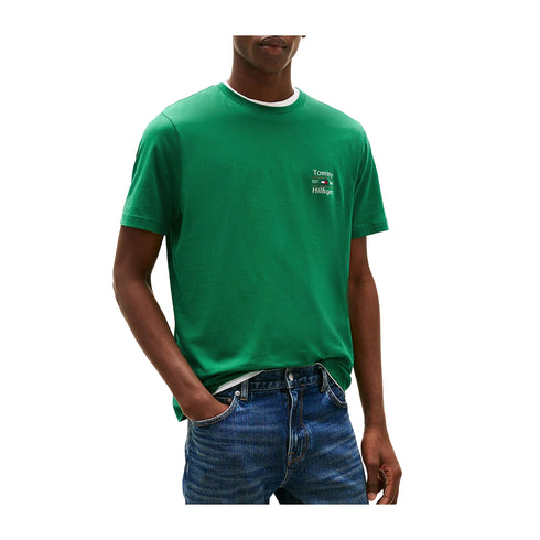 Tommy Hilfiger T-shirt T-shirt Uomo Hilfiger Stack S P25 - TOMMY HILFIGERMW38622 - L4F - S - Francavilla Moda