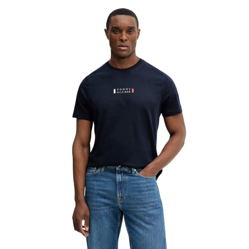 Tommy Hilfiger T-shirt mm T-shirt uomo in cotone regular fit S P26-TOMMY HILFIGERMW41453-DW5-S - Francavilla Moda
