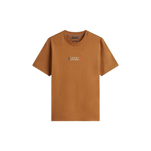 Tommy Hilfiger T-shirt mm T-shirt uomo in cotone regular fit S P26-TOMMY HILFIGERMW41453-GWP-S - Francavilla Moda