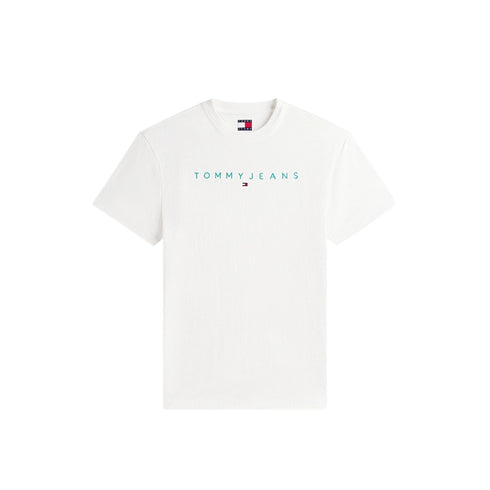 Tommy Hilfiger T-shirt T-shirt Uomo in jersey logo lineare S P26-TOMMY JEANSDM0DM20744-L5Y-S - Francavilla Moda