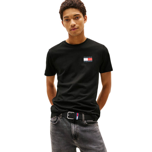 Tommy Hilfiger T-shirt T-shirt Uomo slim Essential Flag XXS - Francavilla Moda