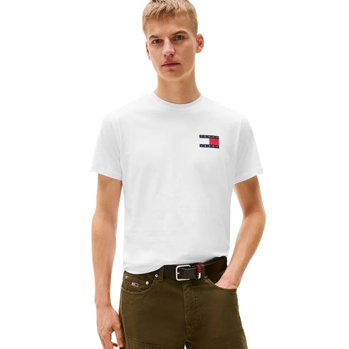 Tommy Hilfiger T-shirt T-shirt Uomo slim Essential Flag XXS P25 - TOMMY JEANSDM20740 - YBR - XXS - Francavilla Moda