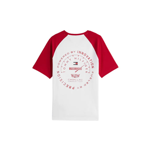 Tommy Hilfiger T-shirt mm T-shirt uomo TH x Cadillac Formula 1® Team con grafica S - Francavilla Moda