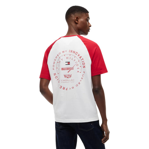 Tommy Hilfiger T-shirt mm T-shirt uomo TH x Cadillac Formula 1® Team con grafica S - Francavilla Moda