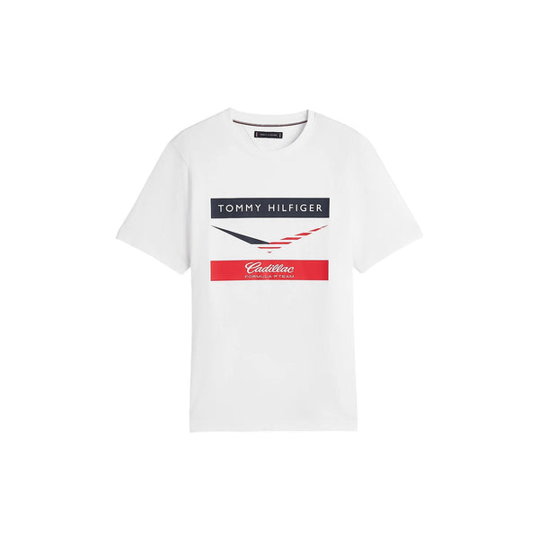 Tommy Hilfiger T-shirt mm T-shirt uomo TH x Cadillac Formula 1® Team grafica Chevron S - Francavilla Moda