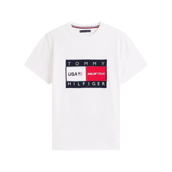 Tommy Hilfiger T-shirt T-shirt Uomo U.S. Sail GP Team Flag S - Francavilla Moda