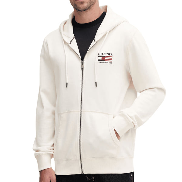 Tommy Hilfiger Felpa con zip Tommy Hilfiger - Felpa zip con logo S A25-TOMMY HILFIGERMW39691-ZOO-S - Francavilla Moda