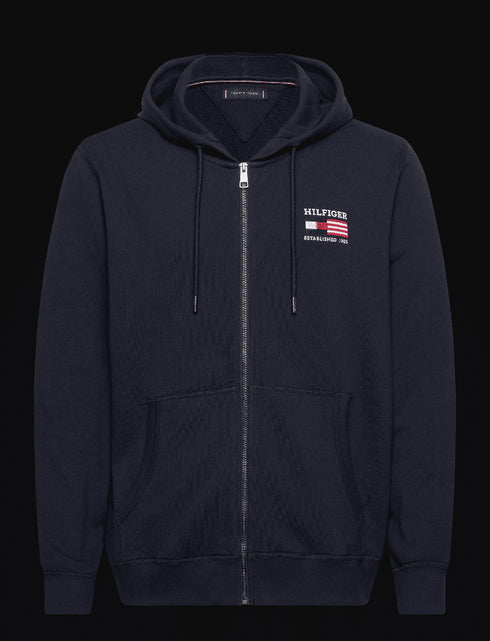 Tommy Hilfiger Felpa con zip Tommy Hilfiger - Felpa zip con logo S - Francavilla Moda