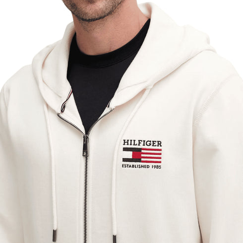 Tommy Hilfiger Felpa con zip Tommy Hilfiger - Felpa zip con logo S A25-TOMMY HILFIGERMW39691-ZOO-S - Francavilla Moda