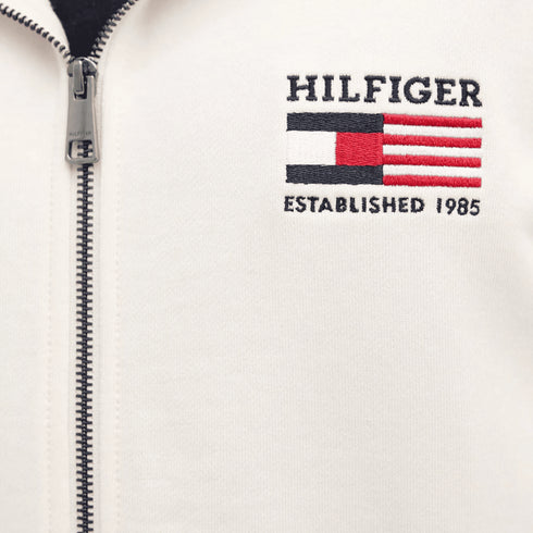 Tommy Hilfiger Felpa con zip Tommy Hilfiger - Felpa zip con logo S A25-TOMMY HILFIGERMW39691-ZOO-S - Francavilla Moda