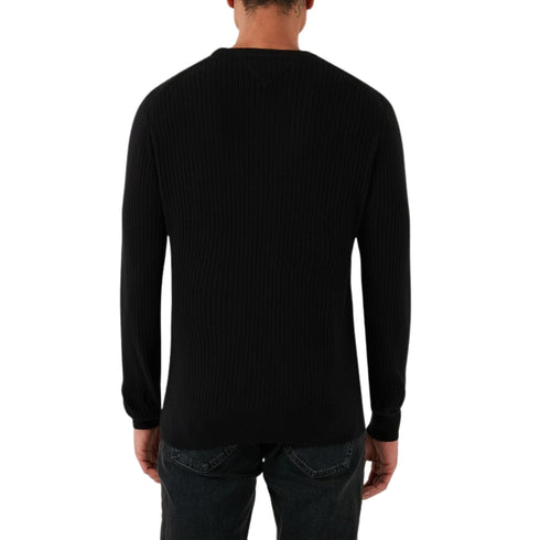 Tommy Hilfiger Pullover Tommy Hilfiger - Pullover in maglia a coste con cashmere XL - Francavilla Moda