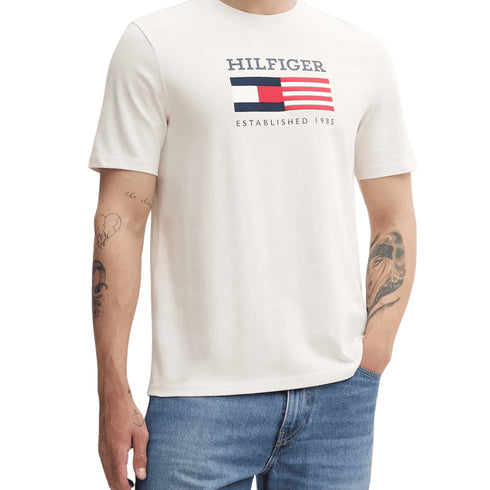 Tommy Hilfiger T-shirt Tommy Hilfiger - T-shirt con bandiera S A25-TOMMY HILFIGERMW39843-ZOO-S - Francavilla Moda