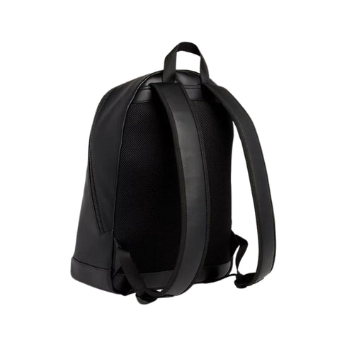 Tommy Hilfiger Zaino Zaino Uomo con effetto piquet Nero - Francavilla Moda