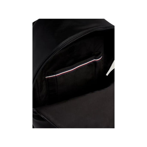 Tommy Hilfiger Zaino Zaino Uomo con effetto piquet Nero - Francavilla Moda