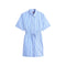 TOMMY JEANS Abito Abito corto Donna a righe con coulisse in vita XS - Francavilla Moda