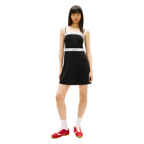 TOMMY JEANS Abito Abito corto Donna con bande logate XS - Francavilla Moda