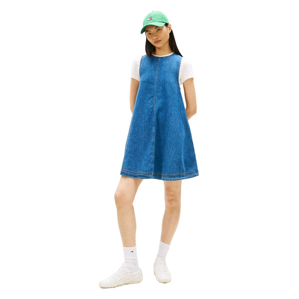 TOMMY JEANS Abito Abito corto Donna in denim S - Francavilla Moda