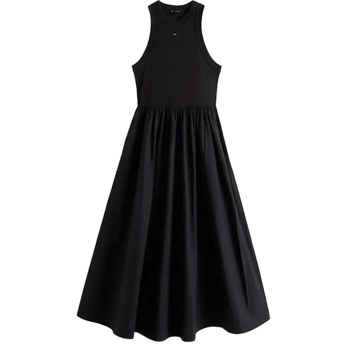 TOMMY JEANS Abito Abito Donna con gonna svasata a pieghe XS - Francavilla Moda