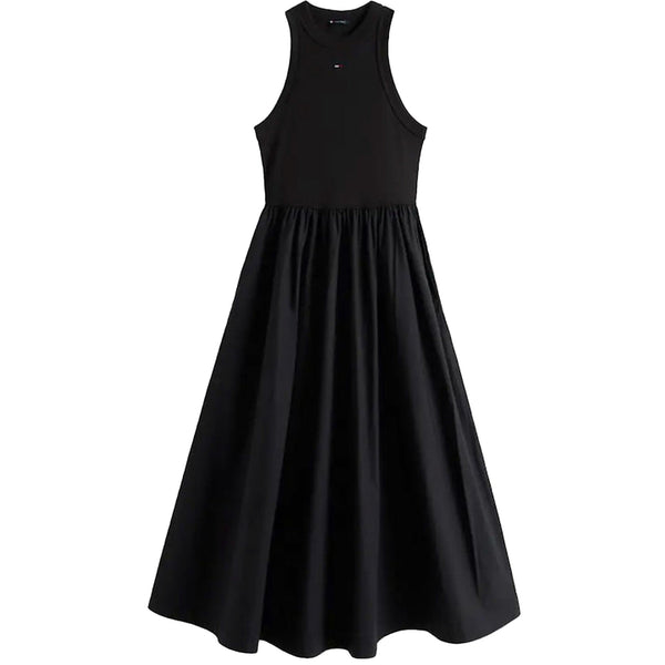 TOMMY JEANS Abito Abito Donna con gonna svasata a pieghe XS - Francavilla Moda
