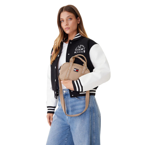 TOMMY JEANS Borsa a tracolla Borsa a tracolla Donna con manici logati UNI A25-TOMMY JEANSAW17889-GUQ-UNI - Francavilla Moda