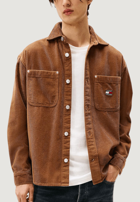 TOMMY JEANS Camicia casual Camicia manica lunga Tommy Hilfiger Jeans TJM RLX WASHED CORD S  - Francavilla Moda