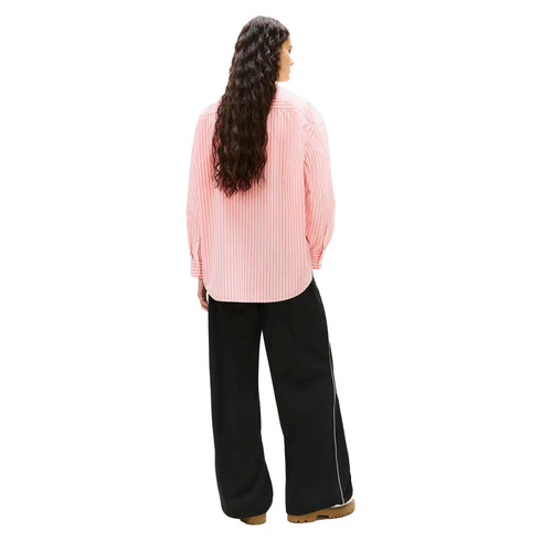 TOMMY JEANS Camicia Camicia over Donna a righe XS - Francavilla Moda