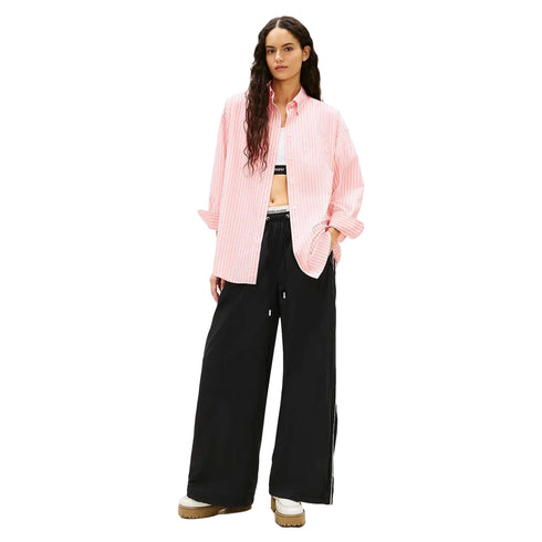 TOMMY JEANS Camicia Camicia over Donna a righe XS - Francavilla Moda