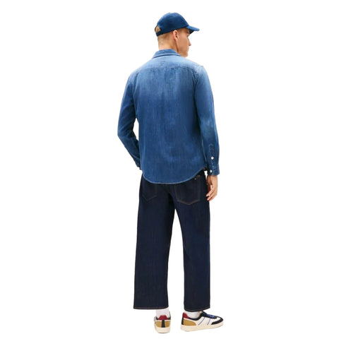 TOMMY JEANS Camicia ml Camicia Uomo in denim regular fit S - Francavilla Moda