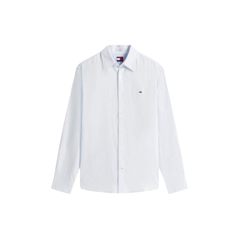 TOMMY JEANS Camicia Camicia Uomo in misto lino S - Francavilla Moda