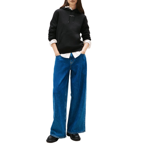 TOMMY JEANS Girocollo Felpa regular linear XS A25-TOMMY JEANSDW21963-BDS-XS - Francavilla Moda