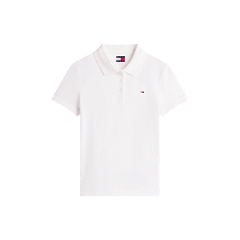 TOMMY JEANS Polo Polo Donna Slim fit Essential XS P26-TOMMY JEANSDW20160-YBL-XS - Francavilla Moda