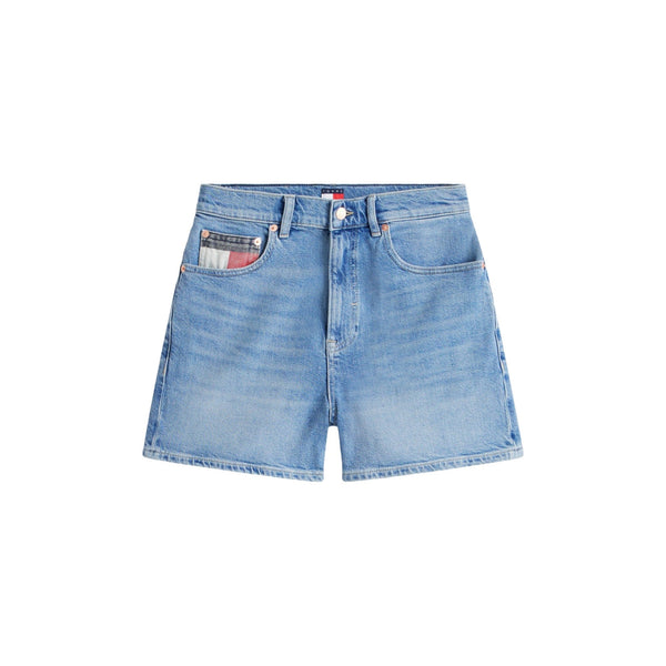 TOMMY JEANS Shorts Shorts Donna in denim modello mom 25 P26-TOMMY JEANSDW22692-1A5-25 - Francavilla Moda