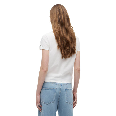 TOMMY JEANS T-shirt T-shirt Donna con stampa colorata XS A26-TOMMY JEANSDW0DW22905-YBL-XS - Francavilla Moda
