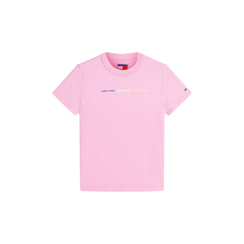 TOMMY JEANS T-shirt T-shirt Donna con stampa colorata XS - Francavilla Moda
