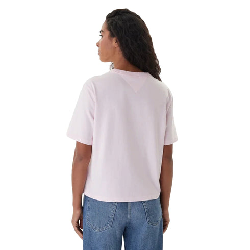 TOMMY JEANS T-shirt T-shirt Donna dal fit rilassato XS A26-TOMMY JEANSDW0DW22202-TOU-XS - Francavilla Moda