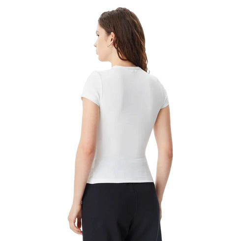 TOMMY JEANS T-shirt T-shirt Donna slim con bandiera XS A26-TOMMY JEANSDW0DW17881-YBL-XS - Francavilla Moda
