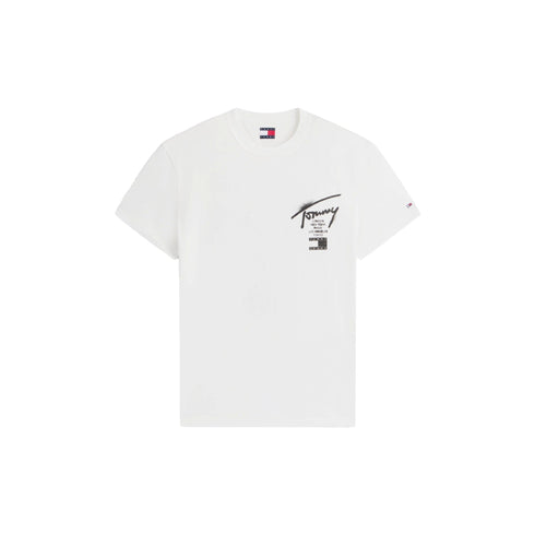 TOMMY JEANS T-shirt T-shirt Uomo con maxi logo sul retro S P26-TOMMY JEANSDM0DM22553-YBL-S - Francavilla Moda