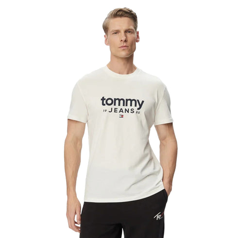 TOMMY JEANS T-shirt T-shirt Uomo slim TJM Graphic S A26-TOMMY JEANSDM0DM23376-YBH-S - Francavilla Moda