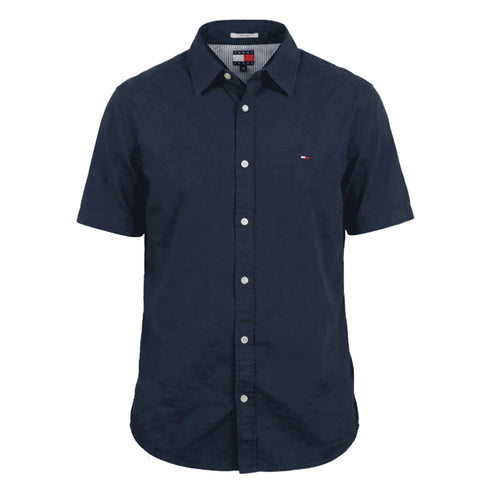 TOMMY JEANS Camicia TOMMY JEANS Camicia Uomo Seersucker Cotone M - Francavilla Moda