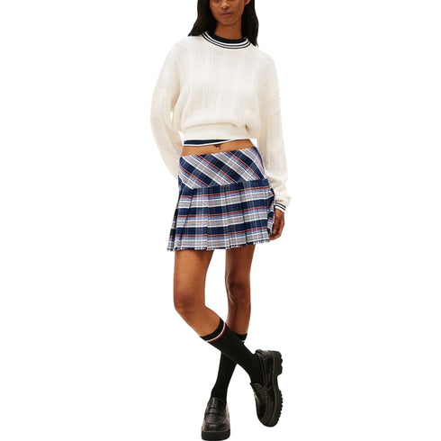 TOMMY JEANS Maglia TOMMY JEANS Maglia Donna Maniche Lunghe Cotone Organico XS - Francavilla Moda