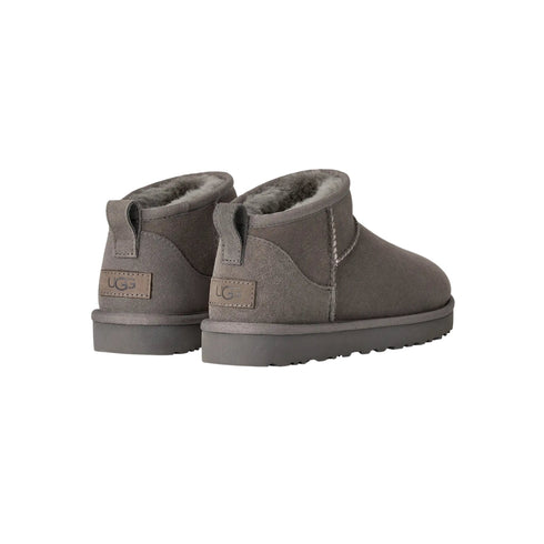UGG Stivaletto Stivaletto Donna Classic Ultra Mini 37 A26-UGGW1116109-GREY-37 - Francavilla Moda