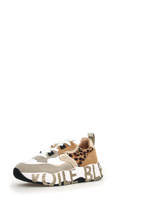 Voile Blanche Sneakers Sneakers Donna Club 105 Sand Leo Print P25 - VOILE BLANCHE001201747508 - 1D52 - 36 - Francavilla Moda