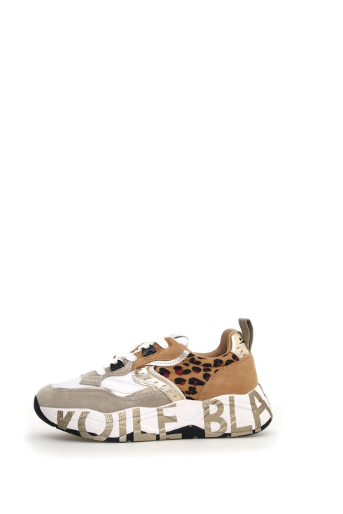 Voile Blanche Sneakers Sneakers Donna Club 105 Sand Leo Print P25 - VOILE BLANCHE001201747508 - 1D52 - 36 - Francavilla Moda