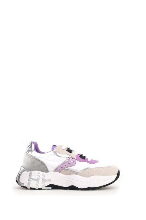 Voile Blanche Sneakers Sneakers Donna Club 105 Ice Lilac - Francavilla Moda